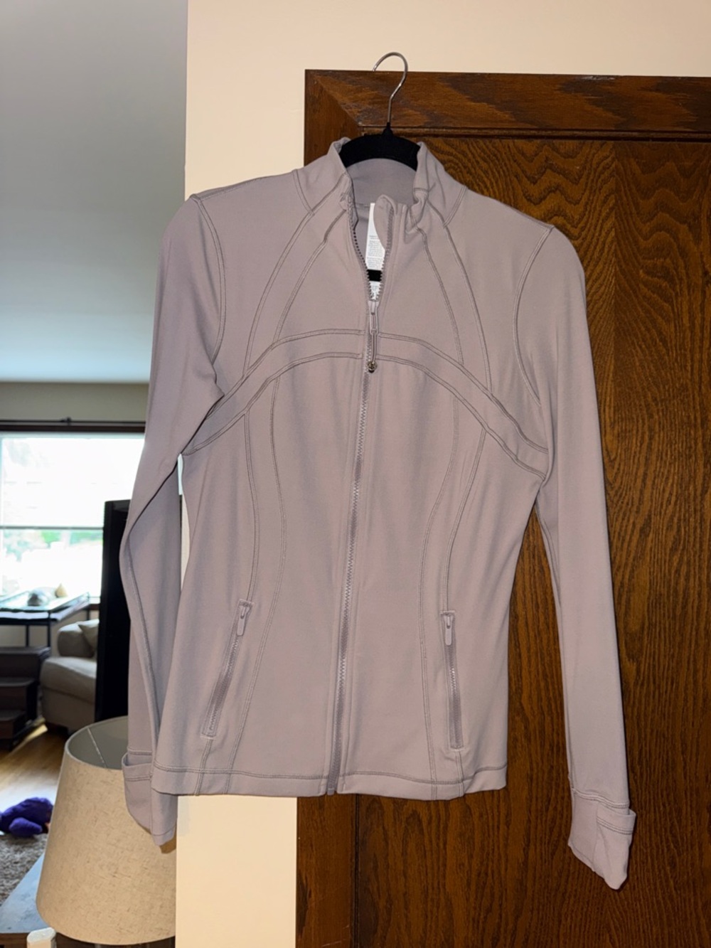 lululemon athletica Light Mauve Full-Zip Utility Jacket